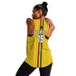 Custom Ghana Football Women Racerback Tank We Are Champions