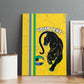 Custom Gabon Football Canvas Wall Art Go Champions - Yellow Ver