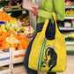 Custom Gabon Football Grocery Bag Go Champions - Yellow Ver
