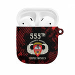 555th Parachute Infantry AirPods Case Triple Nickles Airborne Veteran Tribute
