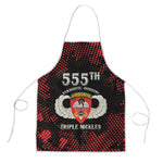 555th Parachute Infantry Apron Triple Nickles Airborne Veteran Tribute