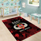 555th Parachute Infantry Area Rug Triple Nickles Airborne Veteran Tribute
