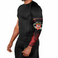 Personalized 555th Parachute Infantry Arm Sleeves Triple Nickles Airborne Veteran Tribute
