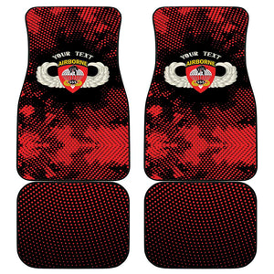 Personalized 555th Parachute Infantry Car Mats Triple Nickles Airborne Veteran Tribute