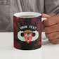 Personalized 555th Parachute Infantry Ceramic Mug Triple Nickles Airborne Veteran Tribute