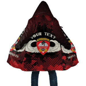 Personalized 555th Parachute Infantry Cloak Triple Nickles Airborne Veteran Tribute