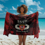555th Parachute Infantry Sarong Triple Nickles Airborne Veteran Tribute