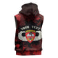 Personalized 555th Parachute Infantry Sleeveless Hoodie Triple Nickles Airborne Veteran Tribute