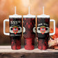 Personalized 555th Parachute Infantry Tumbler With Handle Triple Nickles Airborne Veteran Tribute
