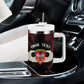 Personalized 555th Parachute Infantry Tumbler With Handle Triple Nickles Airborne Veteran Tribute