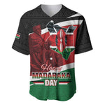 Kenya Madaraka Day Baseball Jersey Jomo Kenyatta With Map