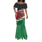 Kenya Madaraka Day Mermaid Dress Jomo Kenyatta With Map