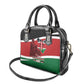 Kenya Madaraka Day Shoulder Handbag Jomo Kenyatta With Map