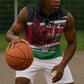 Kenya Madaraka Day Sleeveless Hoodie Jomo Kenyatta With Map - African Pride