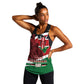 Kenya Madaraka Day Women Racerback Tank Jomo Kenyatta With Map
