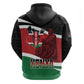 Kenya Madaraka Day Zip Hoodie Jomo Kenyatta With Map
