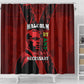 Malcolm X By Any Means Necessary Shower Curtain Retro Style