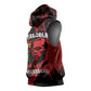 Malcolm X By Any Means Necessary Sleeveless Hoodie Retro Style - African Pride
