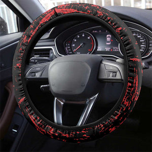 Malcolm X By Any Means Necessary Steering Wheel Cover Retro Style