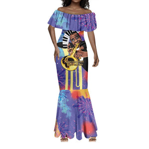 Satchmofest What a Wonderful World Mermaid Dress King Of Jazz SummerFest - African Pride