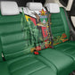 Zimbabwe Heroes' Day Back Car Seat Cover Nyika yeZimbabwe Monument - Coat Of Arms - African Pride