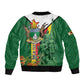 Personalized Zimbabwe Heroes' Day Bomber Jacket Nyika yeZimbabwe Monument - Coat Of Arms - African Pride