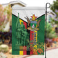 Zimbabwe Heroes' Day Garden Flag Nyika yeZimbabwe Monument - Coat Of Arms - African Pride