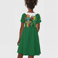 Personalized Zimbabwe Heroes' Day Kid Short Sleeve Dress Nyika yeZimbabwe Monument - Coat Of Arms - African Pride