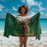 Zimbabwe Heroes' Day Sarong Nyika yeZimbabwe Monument - Coat Of Arms - African Pride