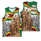 Happy Heroes Day Zimbabwe Basketball Jersey Unity Freedom Work LT15