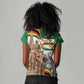 Happy Heroes Day Zimbabwe Women V-Neck T-Shirt Unity Freedom Work - African Pride