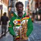 Happy Heroes Day Zimbabwe Zip Hoodie Unity Freedom Work - African Pride