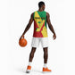 Personalized Republique du Congo Basketball Jersey Coat Of Arms African Pattern LT15