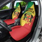 Republique du Congo Car Seat Cover Coat Of Arms African Pattern - African Pride