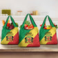 Republique du Congo Grocery Bag Coat Of Arms African Pattern - African Pride