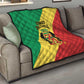 Republique du Congo Quilt Coat Of Arms African Pattern - African Pride