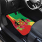 Personalized Congo-Brazzaville National Day Car Mats Coat Of Arms With Map - African Pride