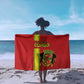 Republique du Congo Football Sarong Go Ba Diabulu ya Mbwaki Red Color - African Pride