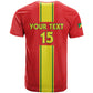 Custom Republique du Congo Football T shirt Go Ba Diabulu ya Mbwaki Red Color - African Pride