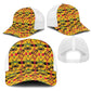 African Emaa Da Kente Pattern Baseball Net Cap - African Pride