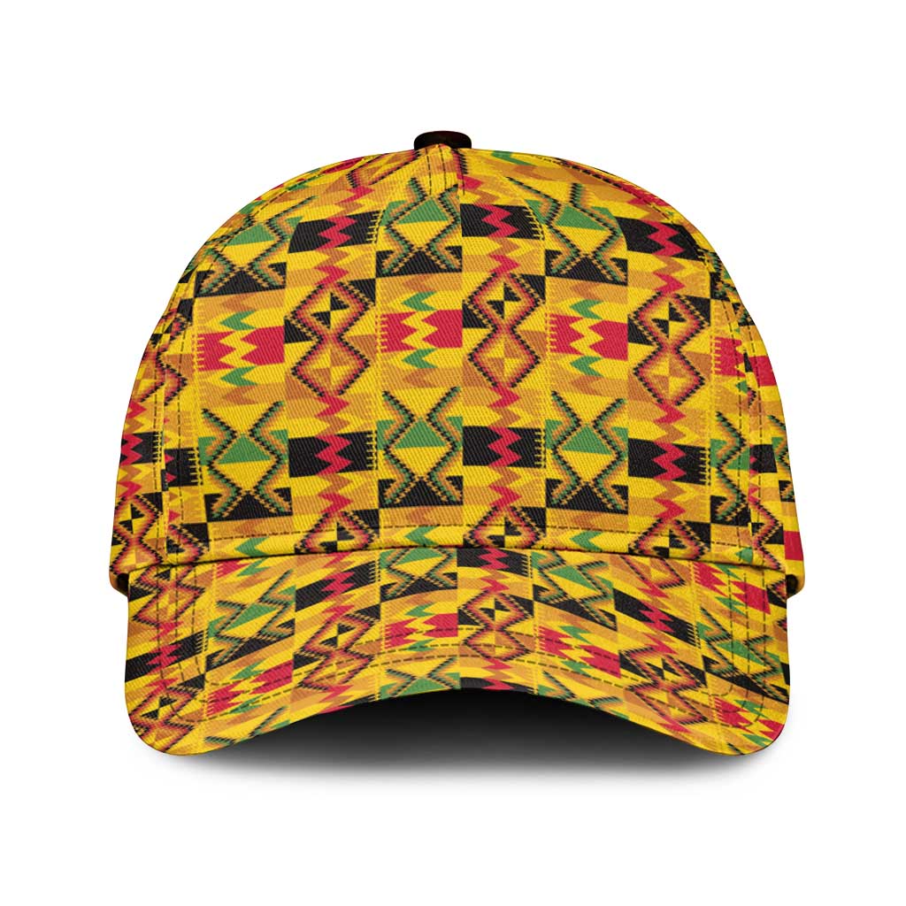 African Emaa Da Kente Pattern Classic Cap - African Pride