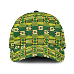 African Sika Fre Mogya Kente Pattern Classic Cap - African Pride