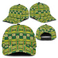 African Sika Fre Mogya Kente Pattern Classic Cap - African Pride