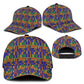 African Fathia Fata Nkrumah Kente Pattern Classic Cap - African Pride