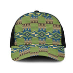 African Obaakofo Mmu Man Kente Pattern Baseball Net Cap - African Pride