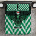 Custom Nigeria Football Bedding Set African Pattern