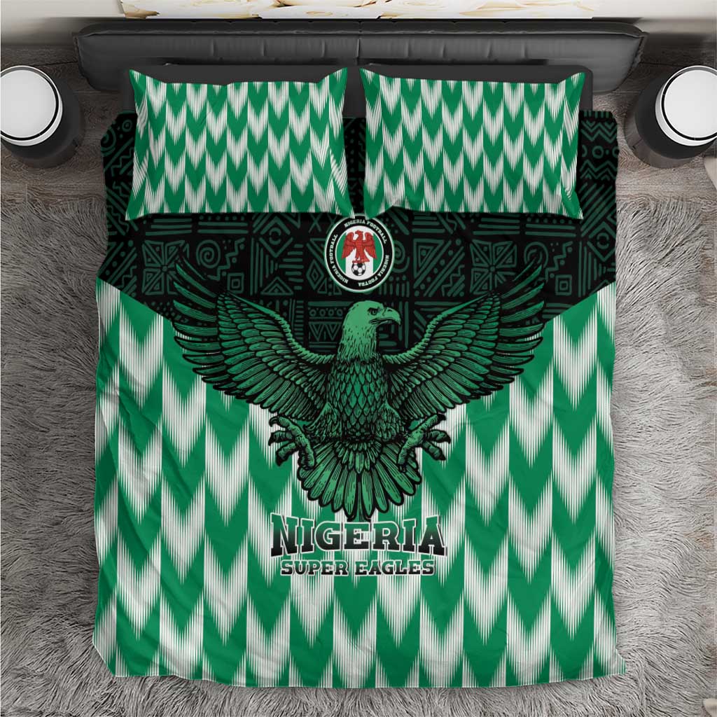 Custom Nigeria Football Bedding Set African Pattern