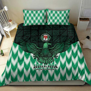 Custom Nigeria Football Bedding Set African Pattern