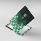 Custom Nigeria Football Canvas Wall Art African Pattern