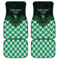 Custom Nigeria Football Car Mats African Pattern
